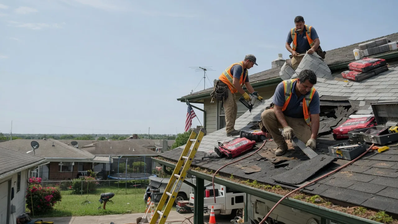 Roof Repair in Offerle, KS near me